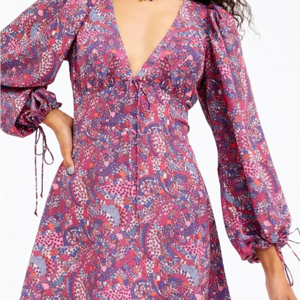 Floral Pink‎ Dress
